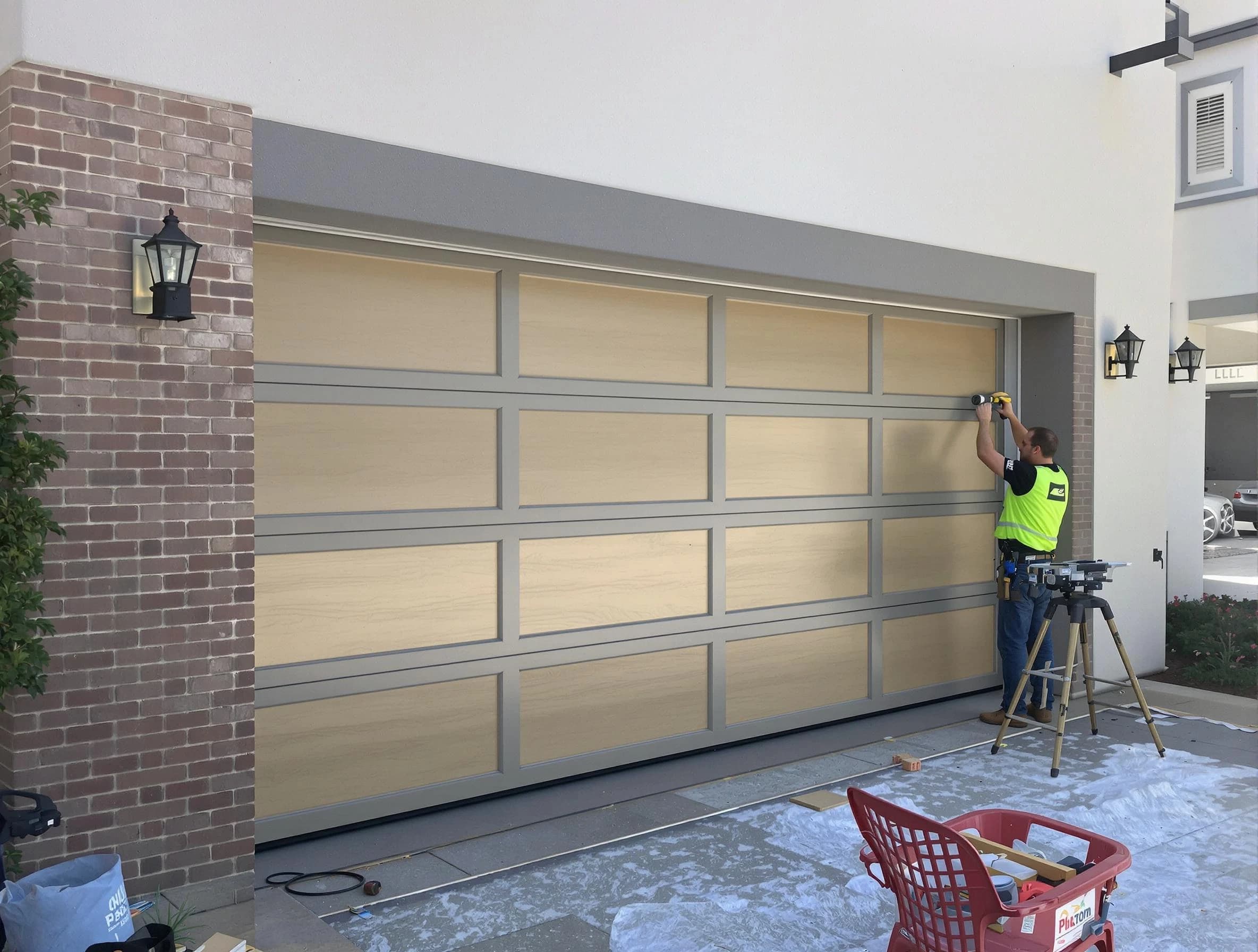 Garage door replacement service by Helena Garage Door Repair in Helena