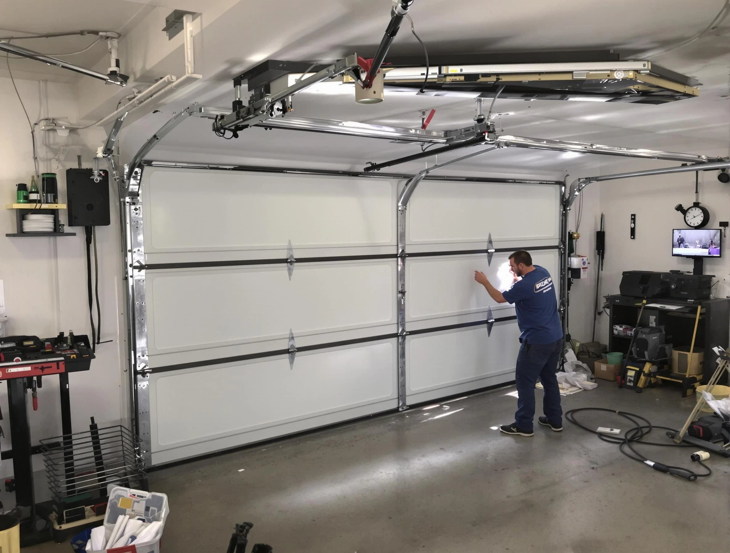 Professional garage door repair service by Helena Garage Door Repair in Helena