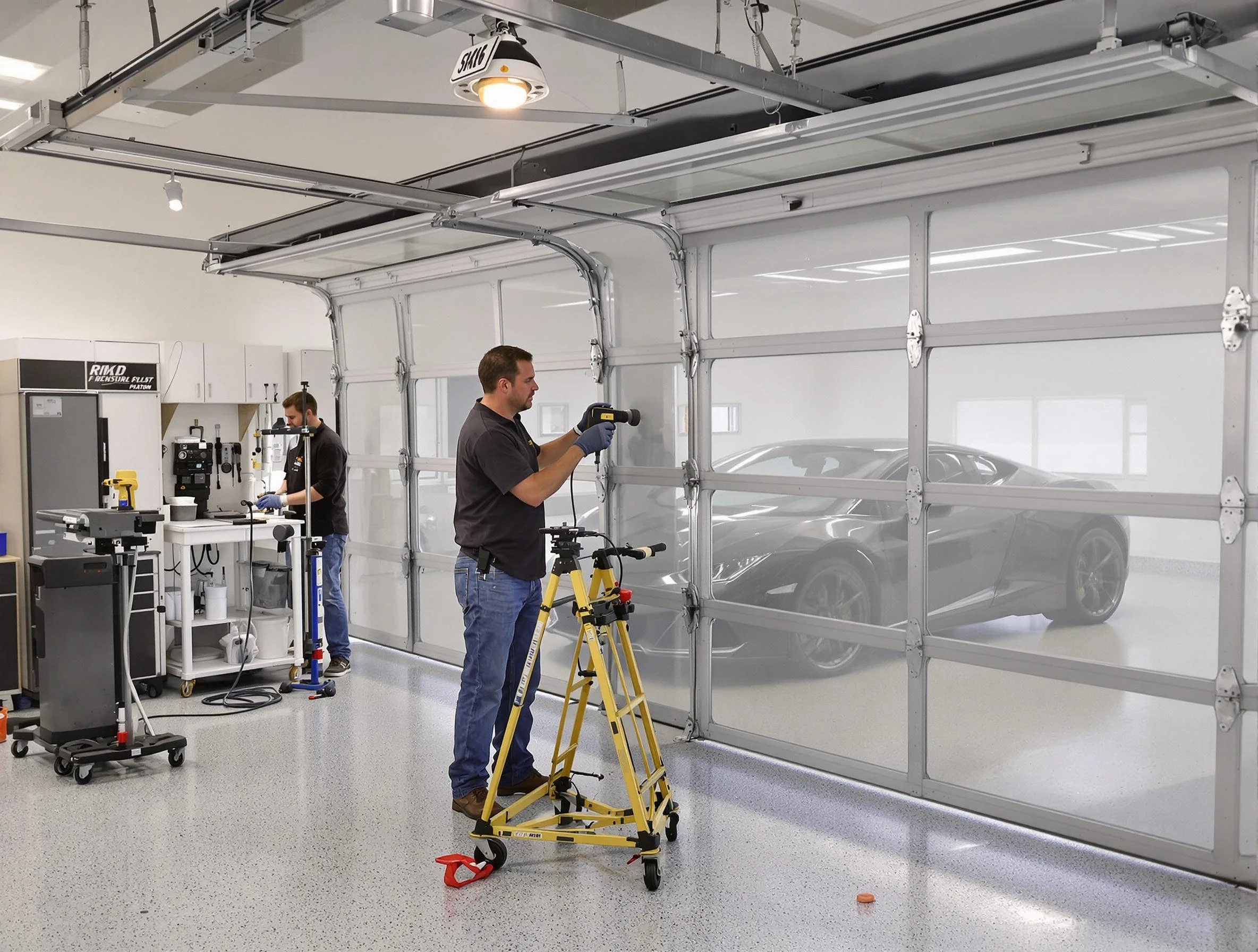 Garage Door Dents Repair in Helena