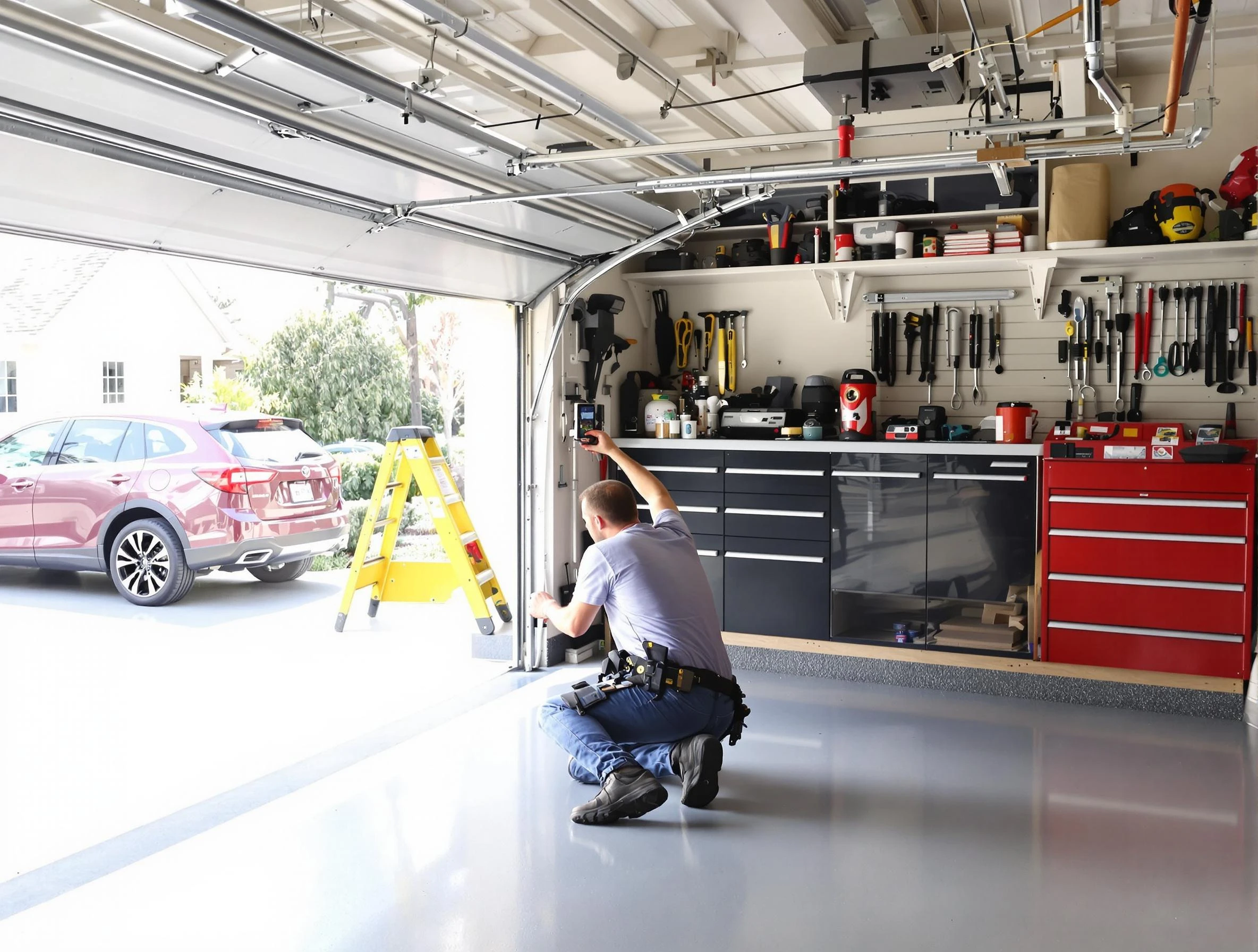 Local garage door repair service by Helena Garage Door Repair in Helena