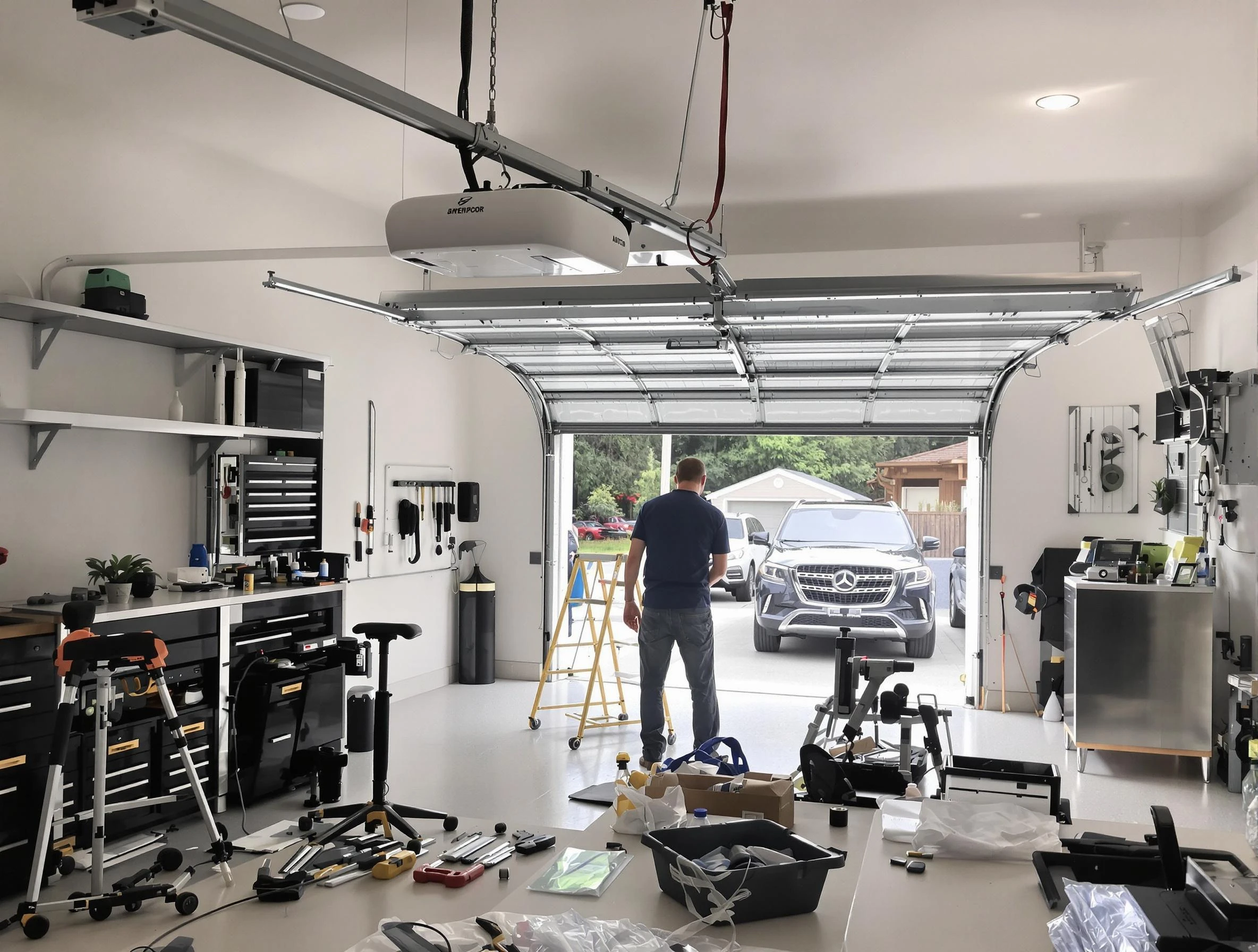 Garage door opener installation by Helena Garage Door Repair in Helena
