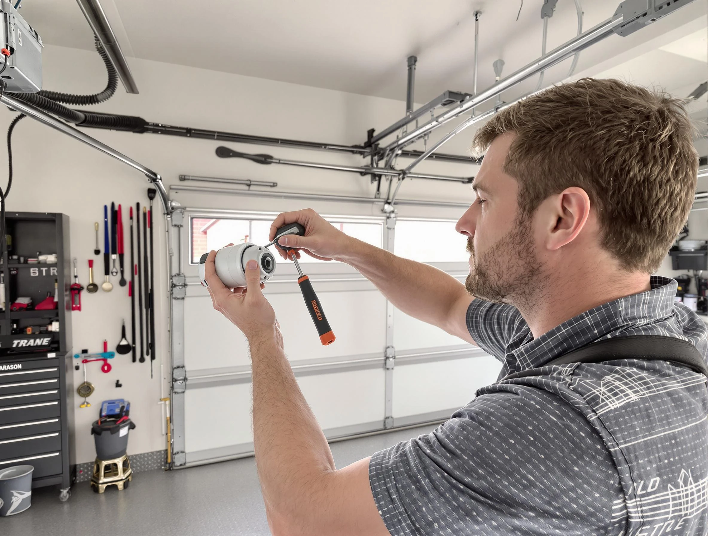 Garage door opener repair service by Helena Garage Door Repair in Helena